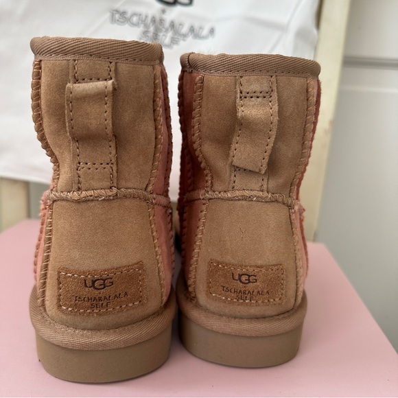NIB Ugg x Tschabalala self classic repeated mini, pink 8US, 39EU - Picture 8 of 12